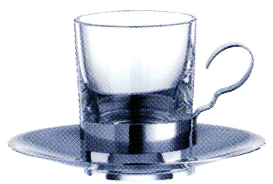 Nova Demitasse Cup & Saucer Set by Nachtmann-1