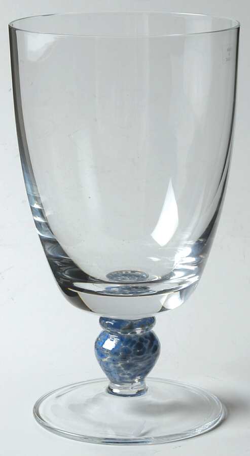 Ambience Blue Water Goblet by Noritake-1
