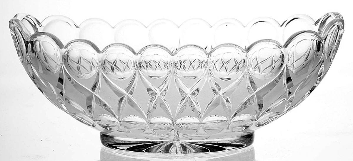 Anglia 10" Oval Bowl by Nachtmann-1