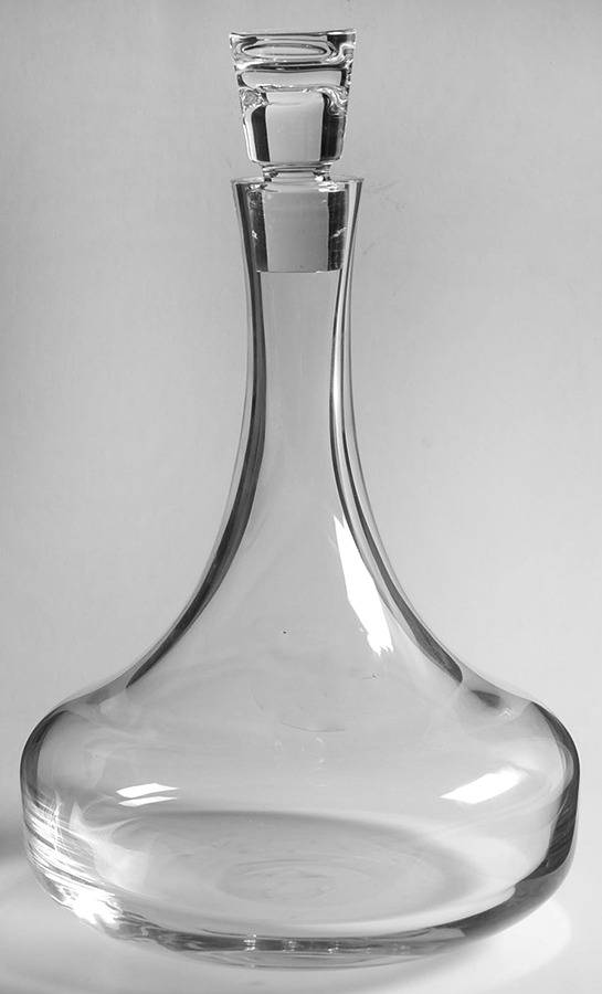 Groove Decanter & Stopper by Nambe-1