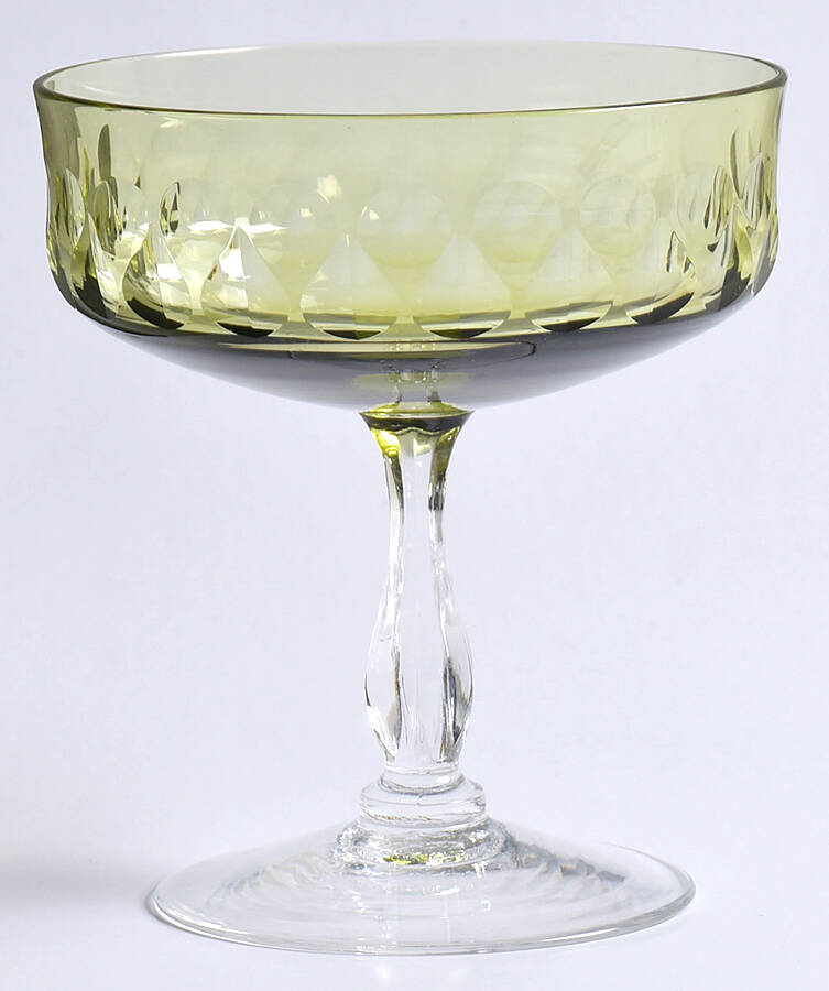 Aquarius Green Champagne/Tall Sherbet by Noritake-1