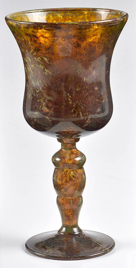 Agate Wine Glass by Neiman Marcus Crystal-1
