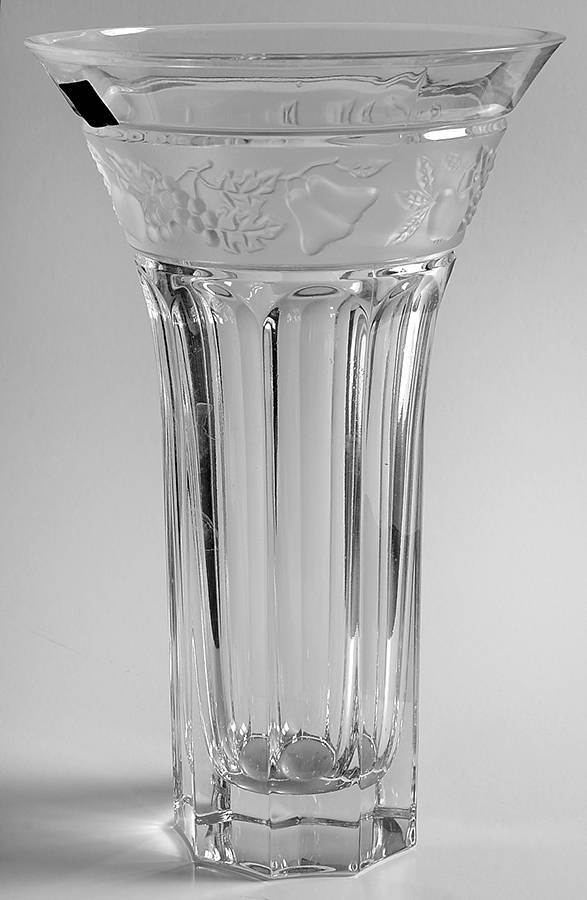 Crystal Orchard 9" Flower Vase by Noritake-1