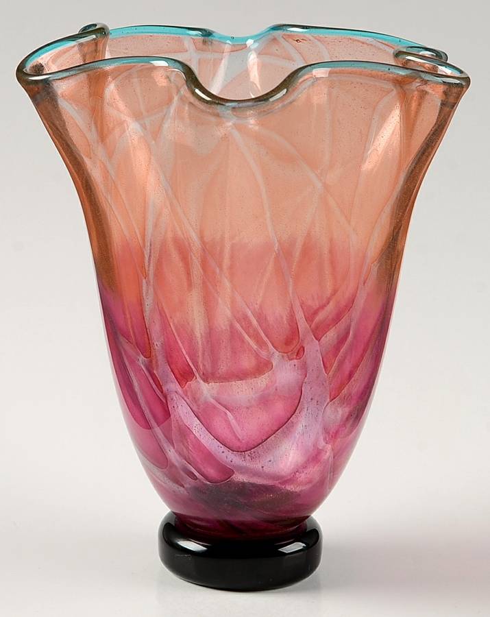 Giftware 6" Flower Vase by Nourot Art Glass-1