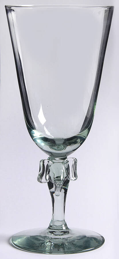 Animal Stem Glass Water Goblet by Ngwenya Glass-1