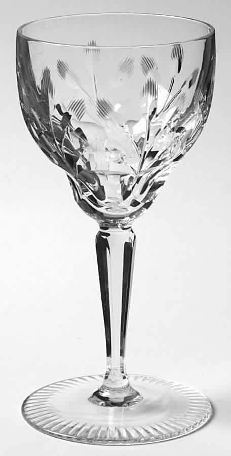 Martha (Cut) Wine Glass by Oertel (Germany)-1