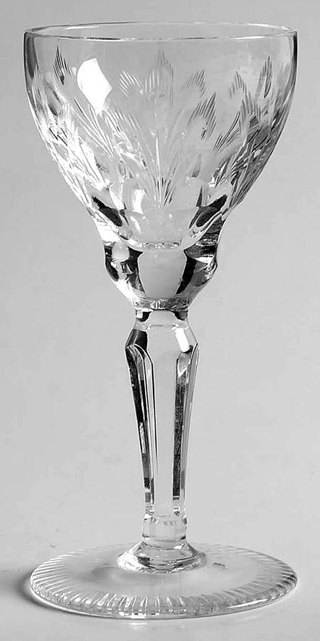 Martha (Cut) Cordial Glass by Oertel (Germany)-1