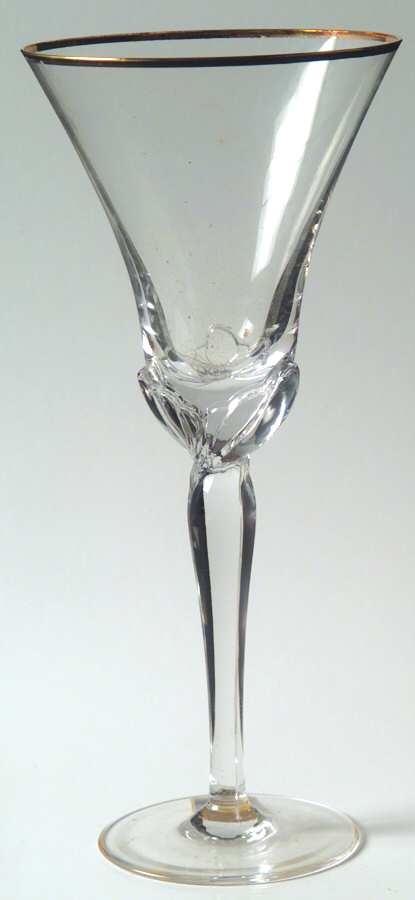 Awakening Gold Wine Glass by Oneida-1