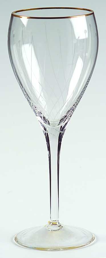 Enchantment Gold Wine Glass by Oneida-1