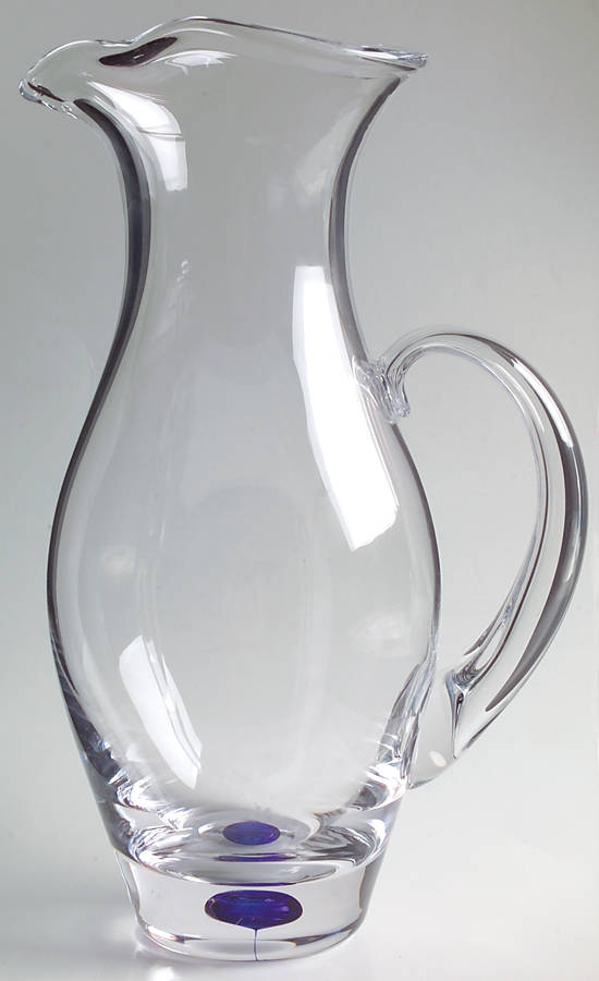 Intermezzo Blue 44 Oz Pitcher by Orrefors-1