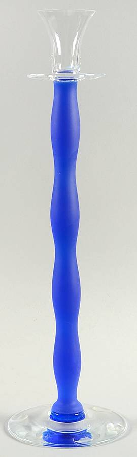 Celeste 16" Tall Single Light Candlestick by Orrefors-1