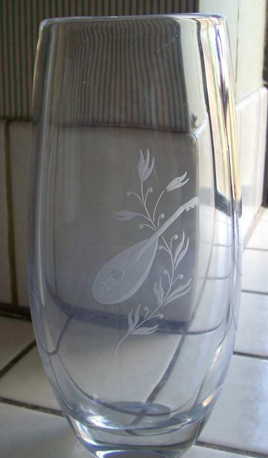 Sven Palmqvist (Sp) 6" Flower Vase by Orrefors-1