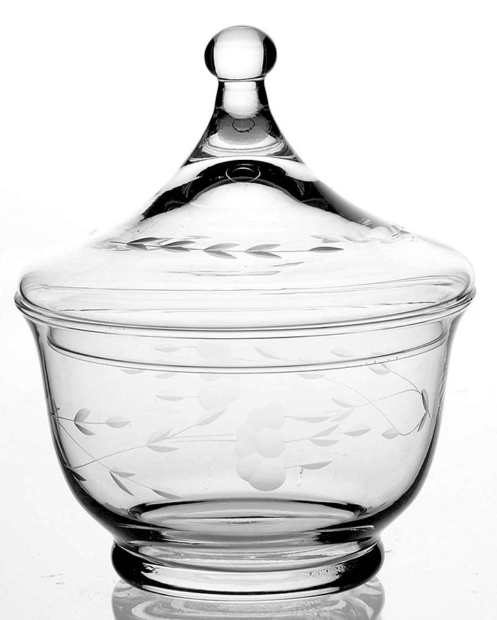 Heritage 2-Part Candy Dish with Lid by Princess House-1