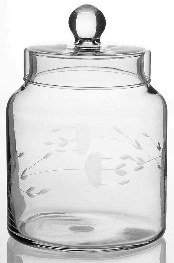 Heritage Small Versatility Jar & Lid by Princess House-1