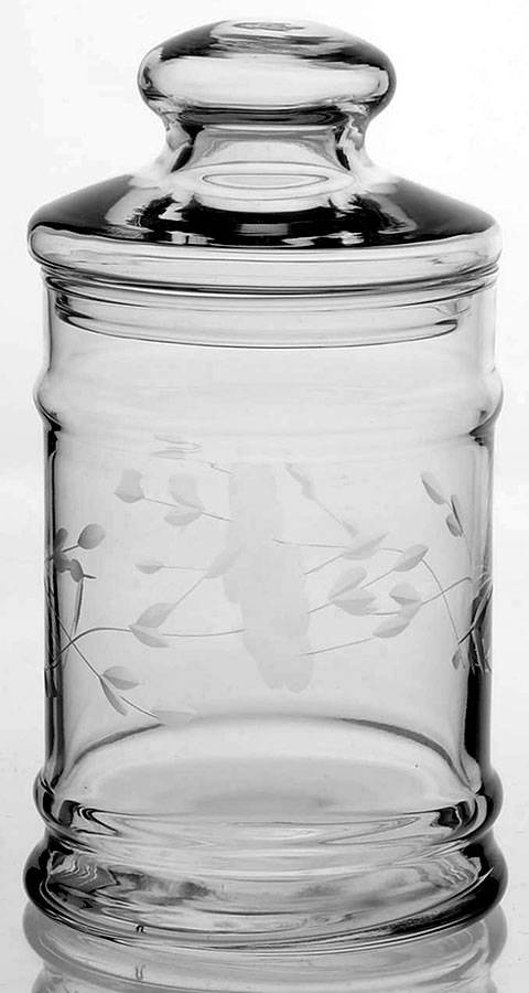 Heritage 5" Storage Jar & Lid by Princess House-1