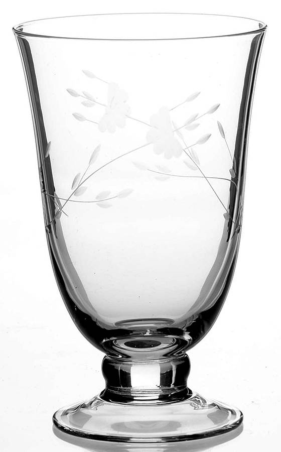 Heritage 6" Footed Vase by Princess House-1