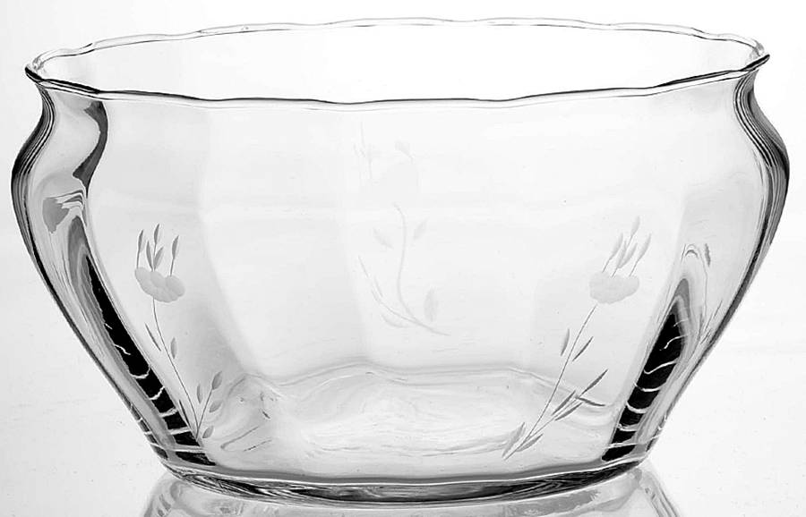 Heritage 9" Salad Bowl by Princess House-1