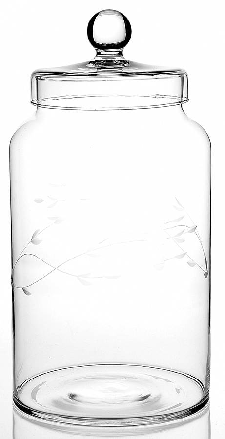 Heritage Biscuit Barrel & Lid by Princess House-1
