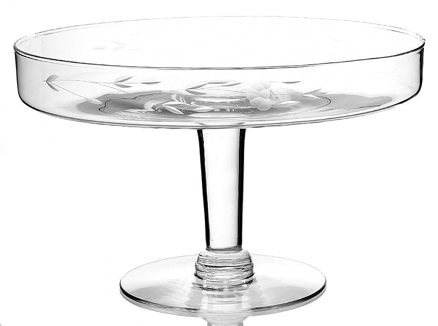 Heritage 10" Diameter High Cake Stand by Princess House-1