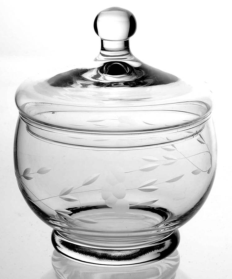 Heritage Stackable Sugar with Lid by Princess House-1