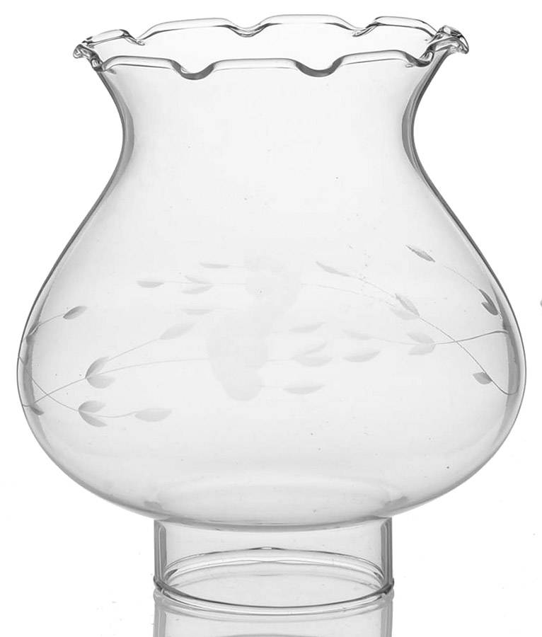 Heritage (2 Piece) Candle Lamp Chimney by Princess House-1