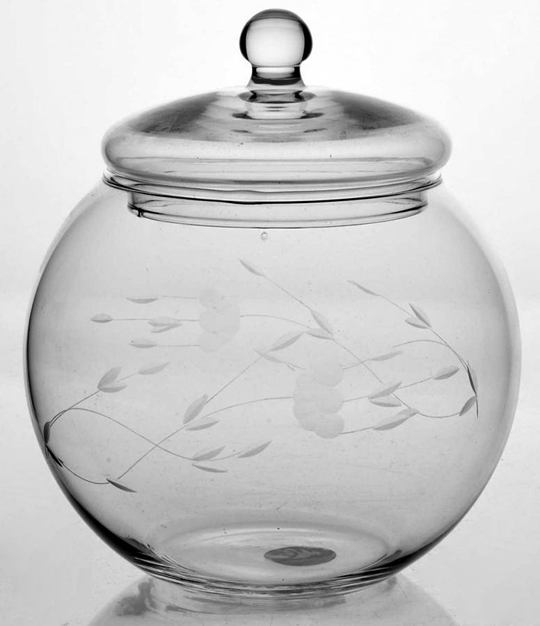Heritage Candy Dish & Lid by Princess House-1