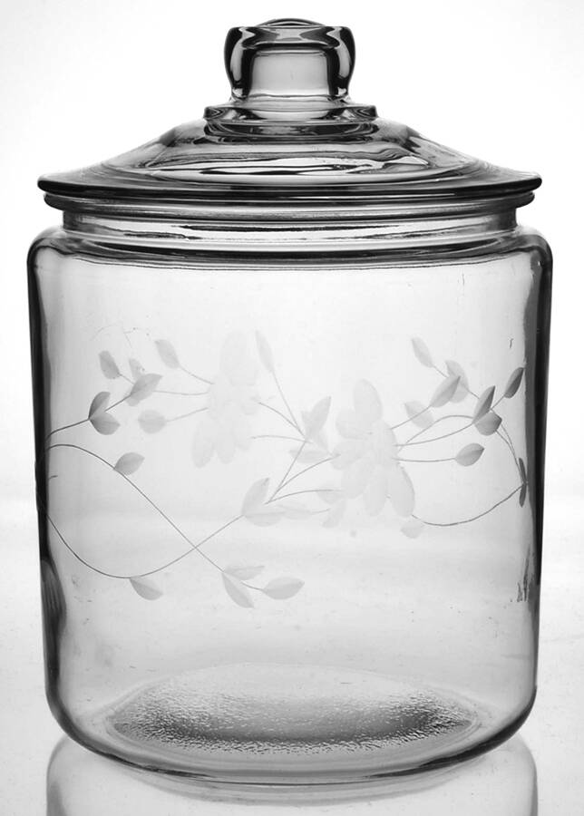 Heritage Cookie Jar & Lid by Princess House-1