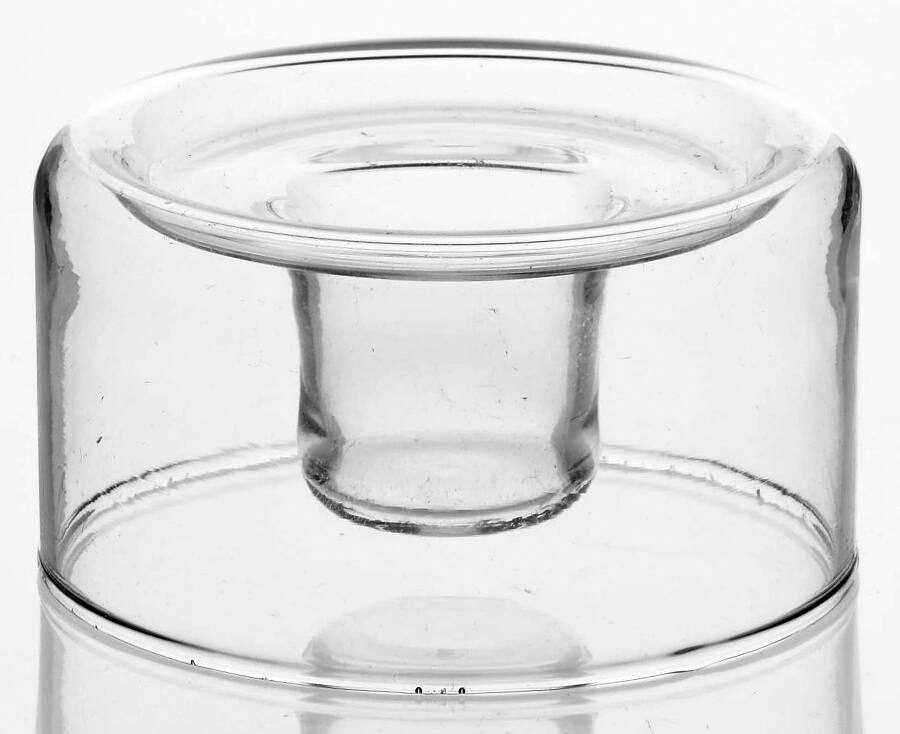 Heritage Candle Lamp-Base Only (2 Piece Set) by Princess House-1