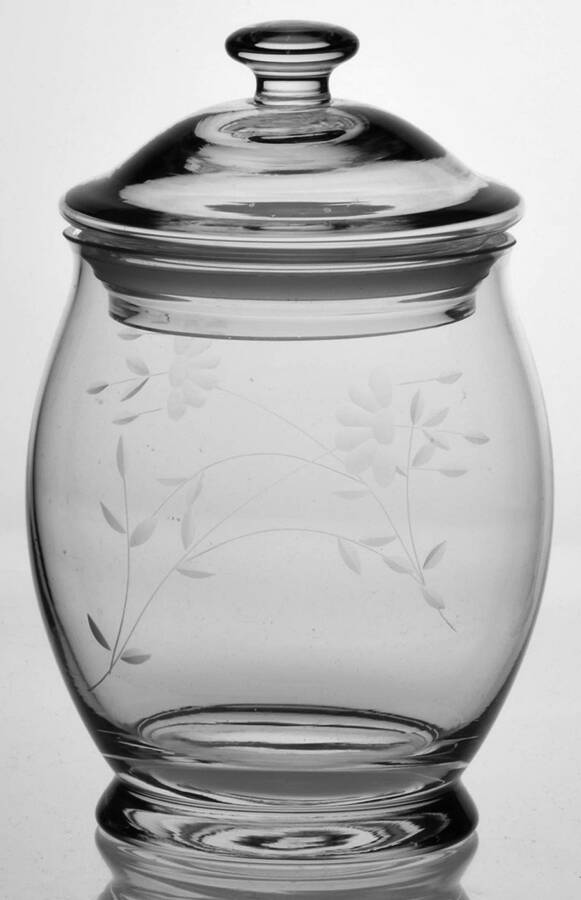 Heritage Small Canister & Lid by Princess House-1