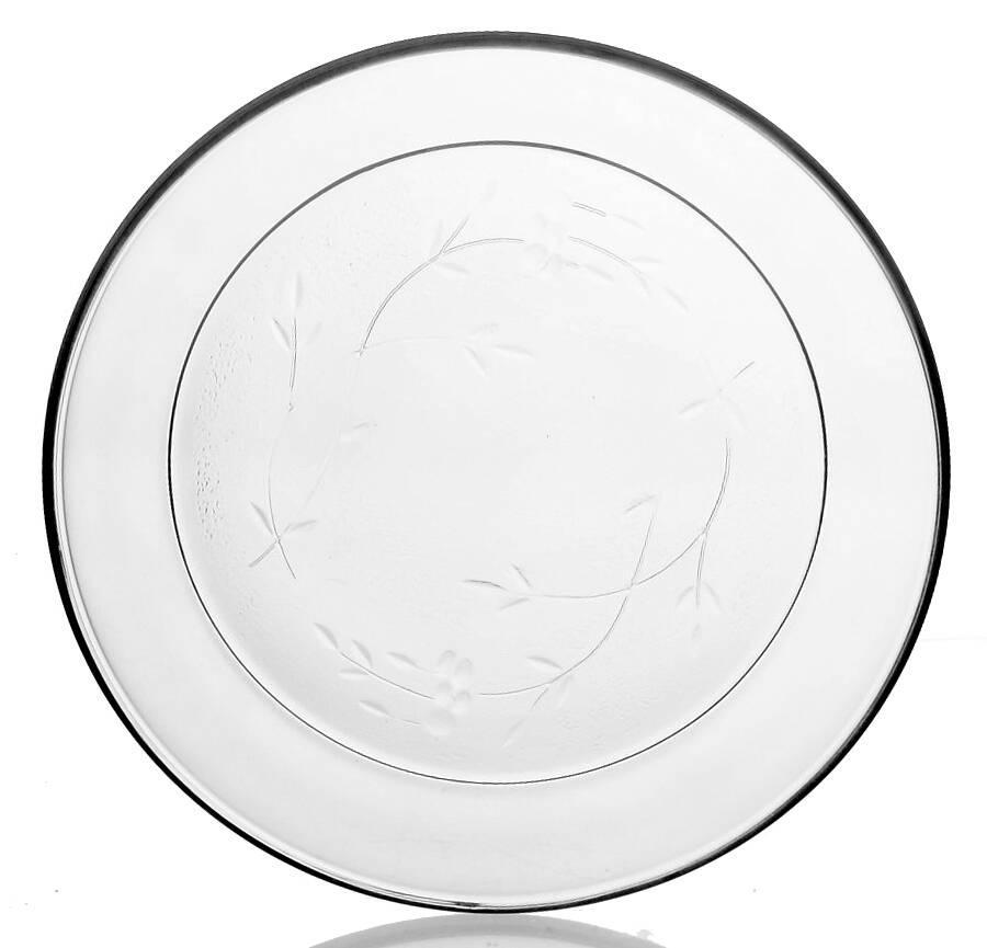 Heritage Butter Dish Round No Lid by Princess House-1