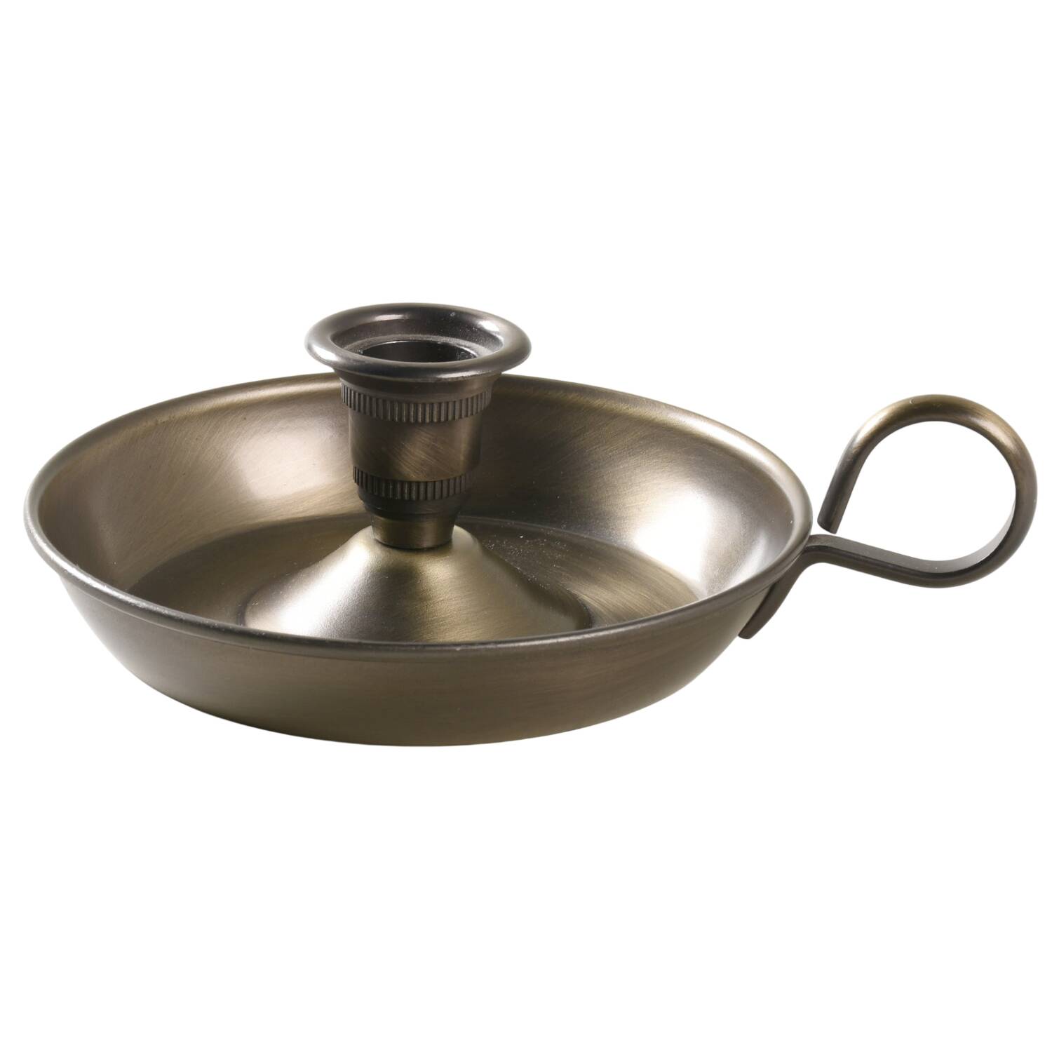 Heritage Brass Chamberstick Base by Princess House-1