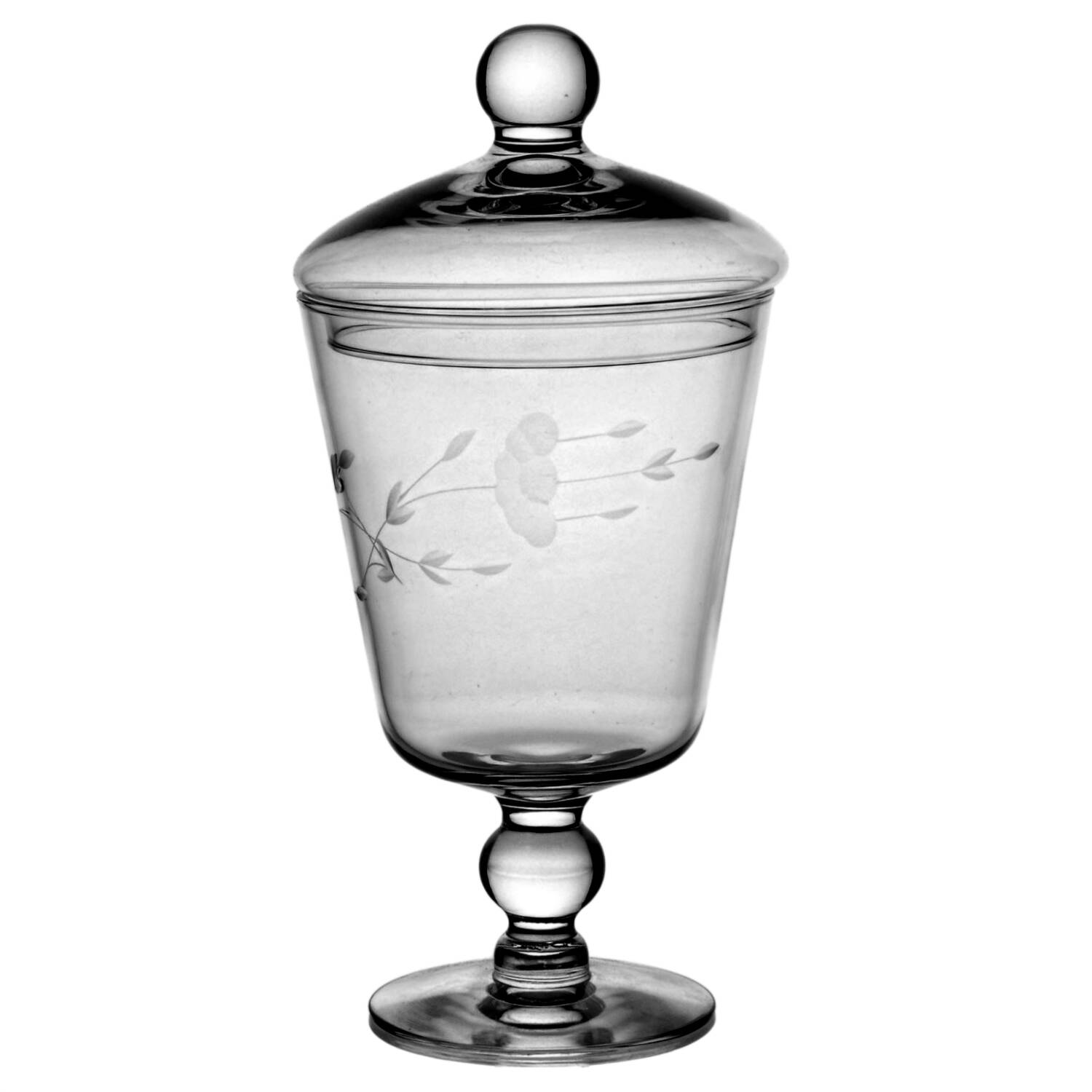 Heritage Large Candy Jar & Lid by Princess House-1