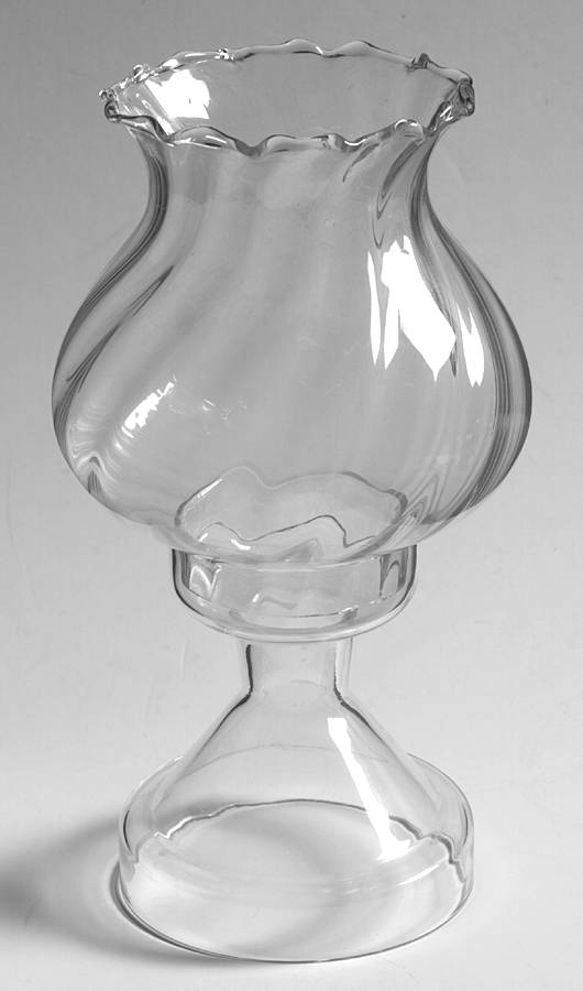 Heritage Hurricane Lamp & Globe by Princess House-1