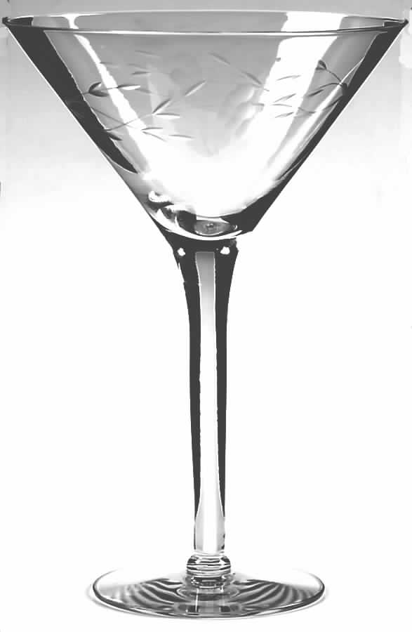 Heritage Martini Glass by Princess House-1