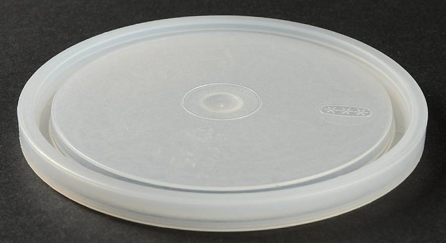 Heritage Plastic Lid for 5" Storage Bowl by Princess House-1