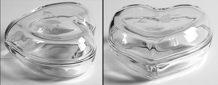 Heritage Small Heart Box & Lid by Princess House-1
