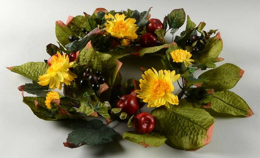 Heritage Harvest Floral Ring for Centerpiece by Princess House-1