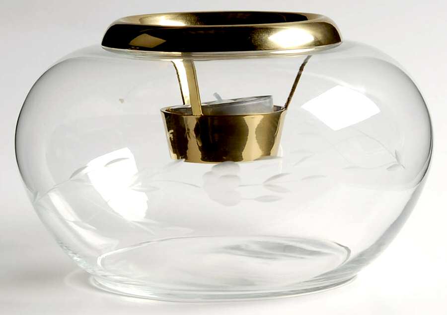 Heritage (2 Piece) Tealight Holder/Potpourri Bowl by Princess House-1