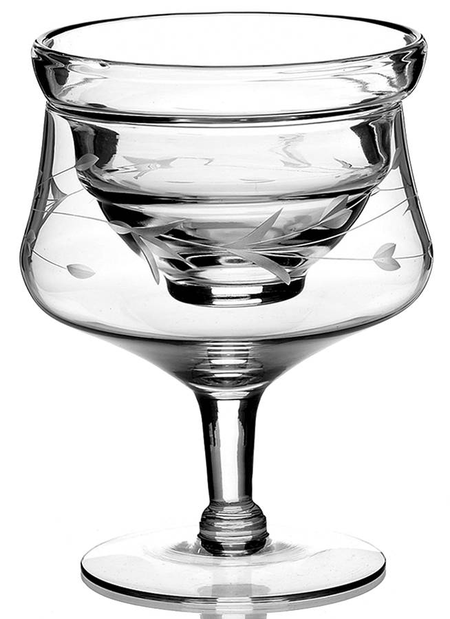 Crystal Casuals Seafood Cocktail & Liner by Princess House-1