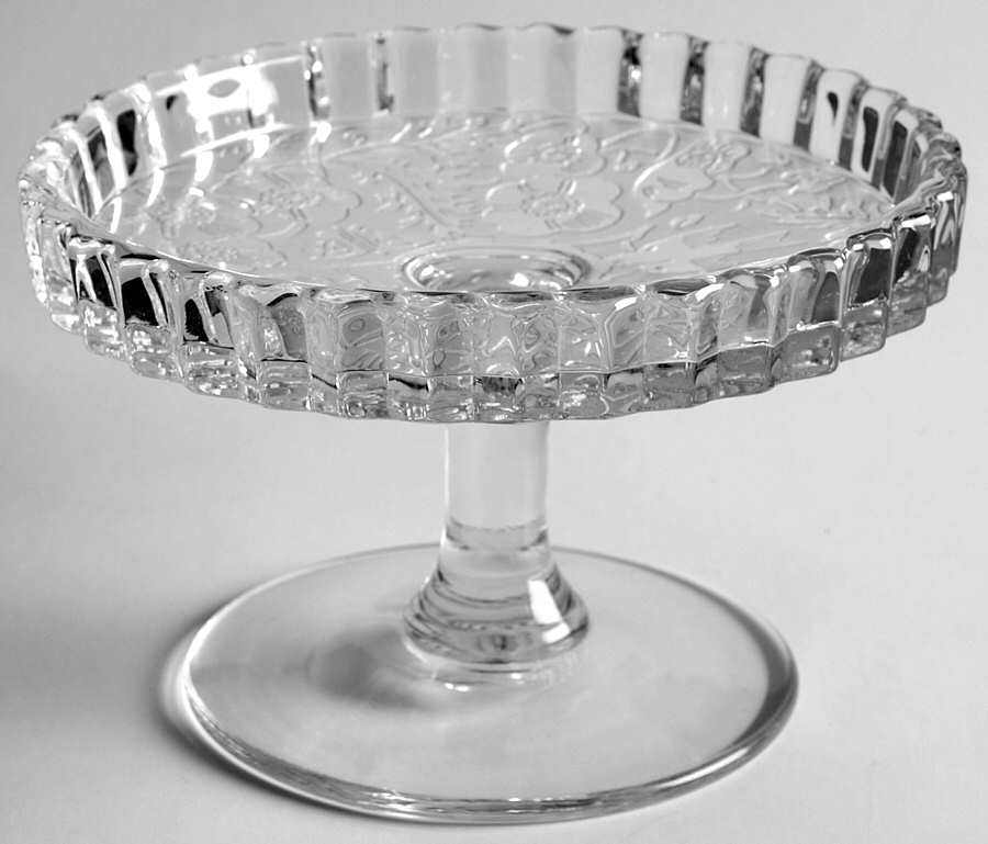 Spring Orchard Clear Cheese Stand by Paden City-1
