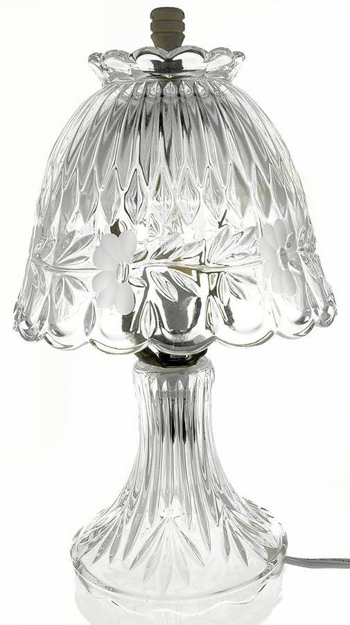 Heritage Romance Collection Small Electric Lamp & Shade by Princess House-1