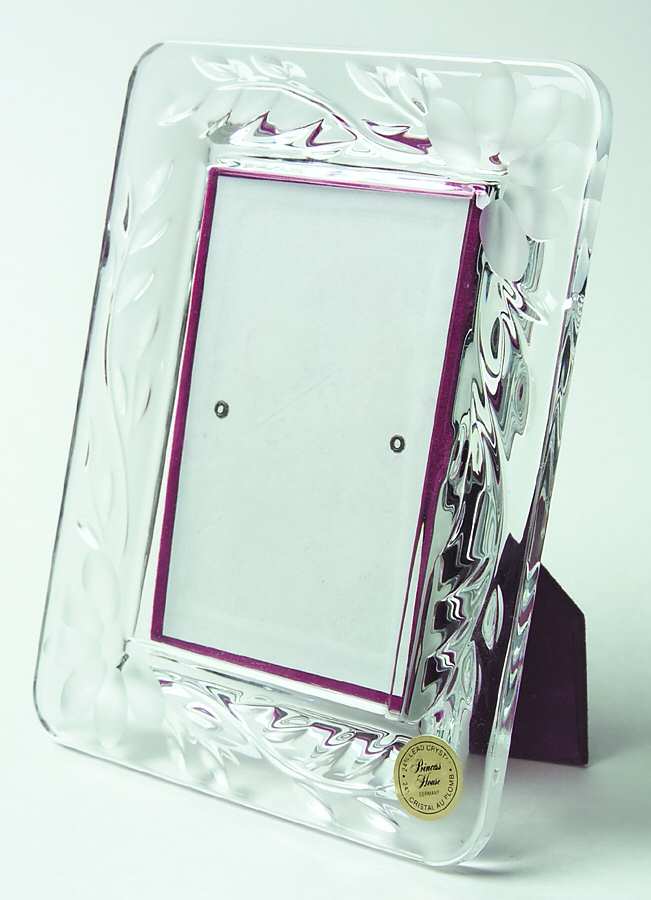 Heritage Romance Collection Frame-Holds 3" X 5" Photo by Princess House-1