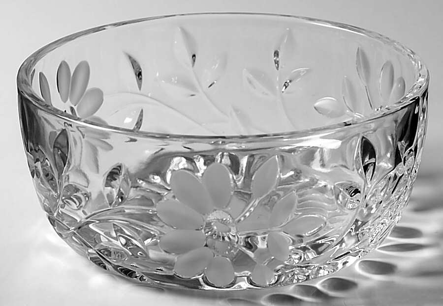 Heritage Romance Collection 7" Round Bowl by Princess House-1