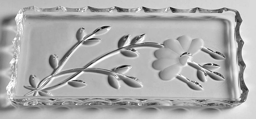 Heritage Romance Collection Rectangular Vanity Tray by Princess House-1