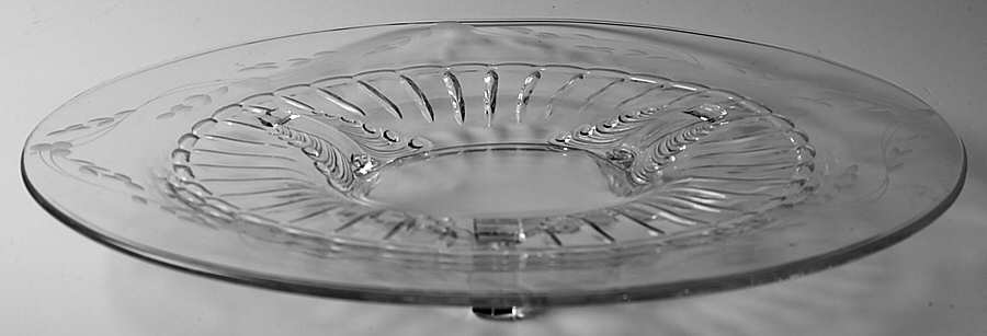 PCG3 14" 3-Toed Torte Plate by Paden City-1