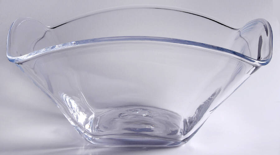 Woodbury 12" Square Bowl by Simon Pearce-1