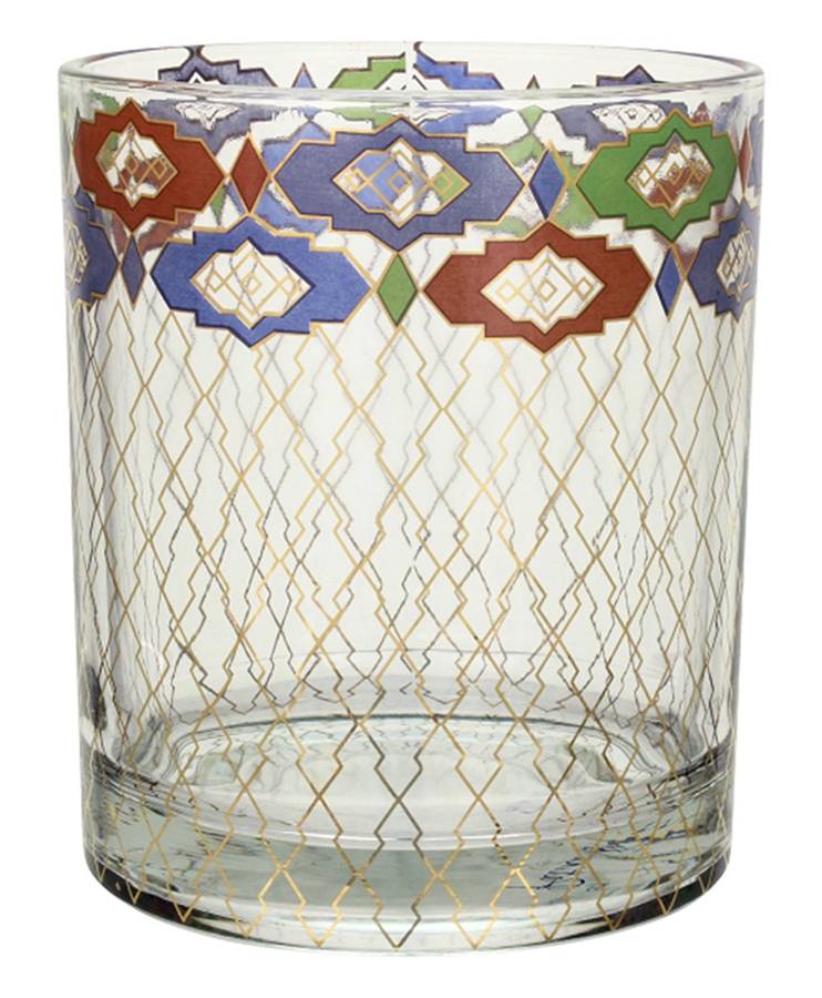Turkish Filigree On the Rocks Glass by Patina Vie Crystal-1