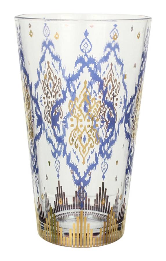 Bejeweled 16 Oz Flat Tumbler by Patina Vie Crystal-1