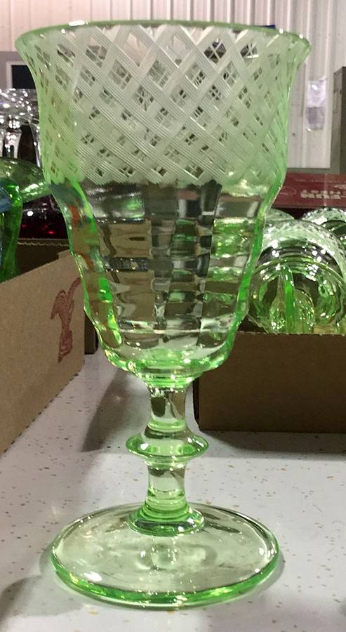 191-1 Water Goblet by Paden City-1