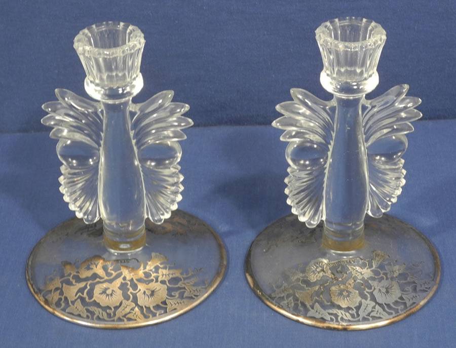 221-3 Single Light Candlestick by Paden City-1